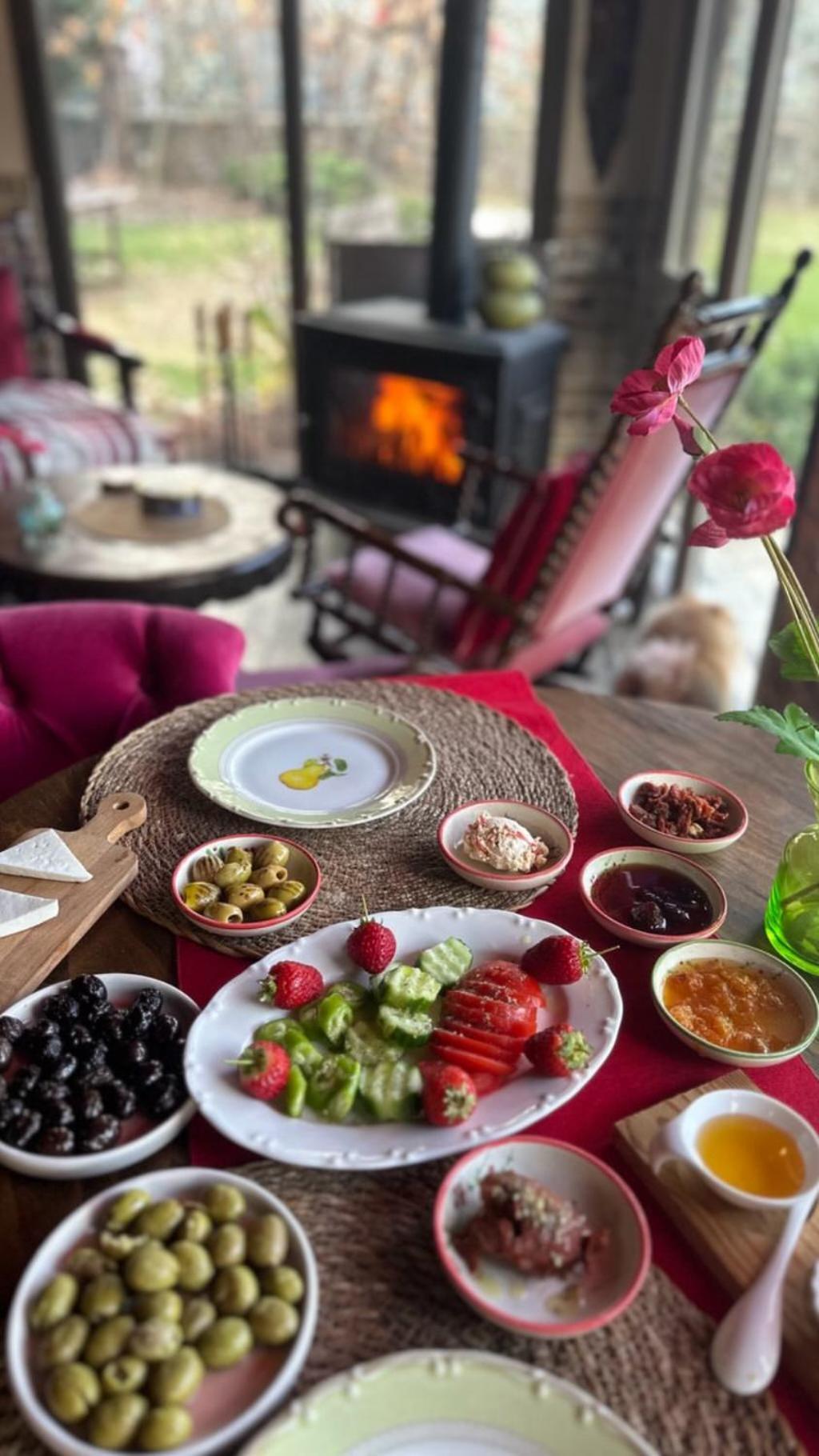 Seyyah Cafe Bungalows Aliaga Екстериор снимка